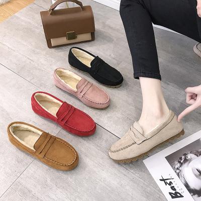 China CUSHIONING free sample home casual shoes new wholesale loafers slipper shoes boots plush fur tweed moccasin indoor men's home slippers for sale