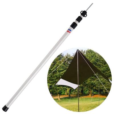 China High Strength Outdoor Adjustable Telescopic Tent Awning Colorful Aluminum Alloy Pole Accessories for sale