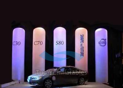 China Inflatable LED Light Column / Lighting Inflatable Pillar For Decoration for sale