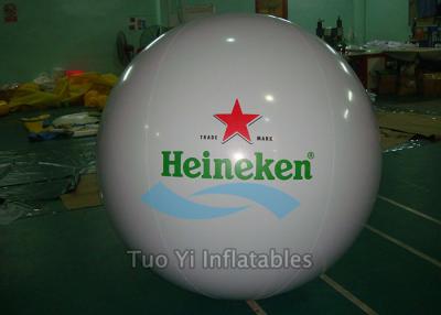 China Gemerkt de Ballonshelium die van de handdruk Bier Opblaasbare Ballon adverteren Te koop