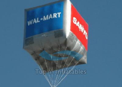 China PVC Promotional 3D Cube Balloon Helium Gas Outdoor Custom Inflatable Advertising for sale