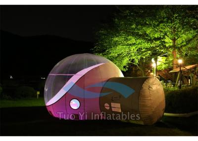 China PVC Bubble Tent Night Inflatable Clear Dome Tent CE Certificated for sale