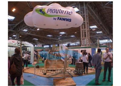 China Trade Show Inflatable Cloud Custom Shaped Balloons Damp Proof With Company Logo for sale