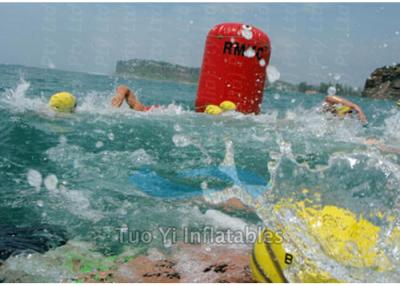 Cina L'indicatore di galleggiamento di nuoto regolabile del SUP Buoys gonfiabile rosso in vendita