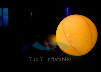 China Adjustable Tripod Inflatable LED Balloon , LED Light Pole Balloons for sale