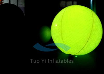 Cina PVC che appende il pallone gonfiabile variopinto 144W della luce del LED con Palo in vendita