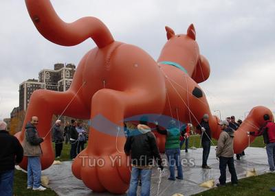 China Customized PVC Giant Advertising Balloons Dog Character Shaped 4M Dia for sale