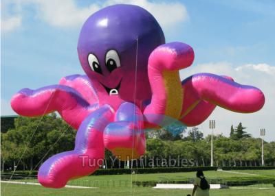 China 0.18mm Octopus Inflatables Giant Advertising Balloons For Outdoor Tradeshow for sale