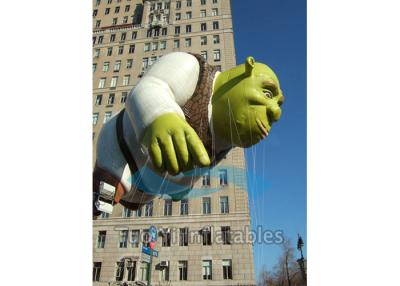 China Classical Shrek Shaped Big Advertising Balloons Helium Filling for sale