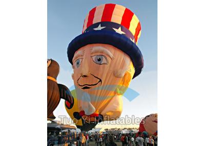 China Custom PVC Giant Advertising Balloons cartoon Man Shapes Tear resistance for sale