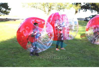 中国 膨脹可能な人間の豊富な球を跳ねるボディ Zorbing の泡球 販売のため