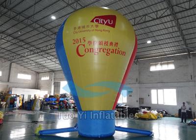 China Bolas inflables del color del aire caliente del modelo puro del globo para el negocio al aire libre promocional en venta