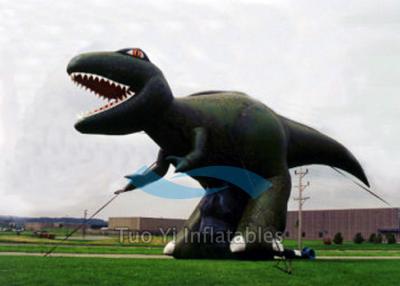 China Giant Dinosaur Inflatable Cartoon Characters 4M Height For Exhibitions for sale