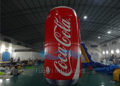 China Giant Inflatable Coke Can Customized with PVC Tarpaulin Material for sale