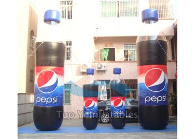 China Coca Cola Promotional Inflatable Bottles Outdoor Balloons Advertising for sale