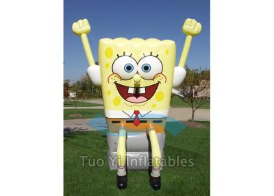 China Outdoor Inflatable Spongebob Characters Squarepants For Amusement for sale