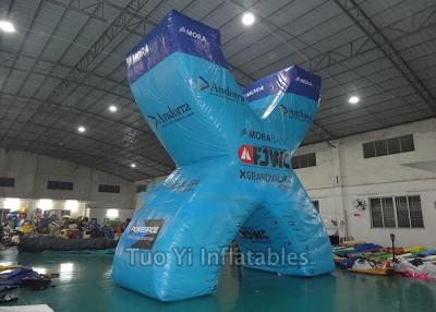 China Digital Print Inflatable Paintball Bunkers With 0.6mm PVC Tarpaulin Material for sale