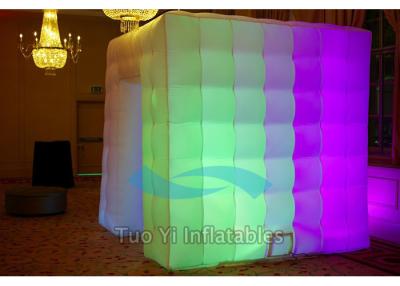 China Cabina inflable de la foto de la aduana LED para el entretenimiento de la fiesta de cumpleaños en venta