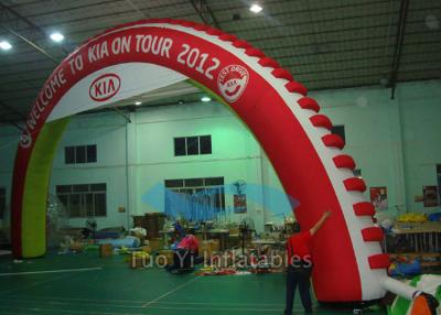 China 4M - 8M Indoor Inflatable Finish Arch Custom Logo For Promoting for sale