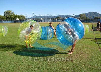 China Heat Sealed 1.2m Dia. Inflatable Human Zorb Ball 1.00mm PVC For Rental for sale