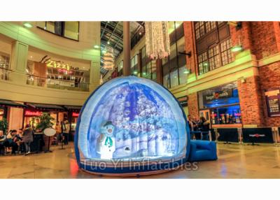 China 0.8mm PVC Giant Advertising Bubble Tent Night , Inflatable Human Size Snow Globe for sale