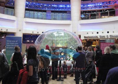 China Diameter 1.5m - 8m Fashion Inflatable Snow Globe Bubble Dome for Advertising for sale