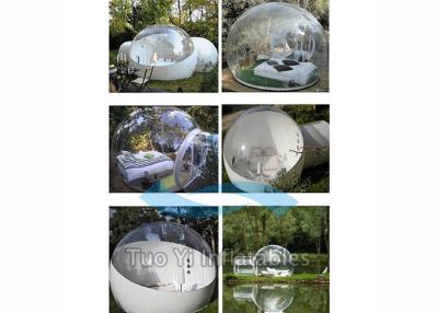 China Inflatable Bubble Tent Night / Clear Igloo Tent / Inflatable Camping Tent for sale