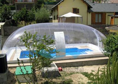 China Clear Bubble Wrap Pool Cover Waterproof Bubble Dome Tent Cover For Pool for sale