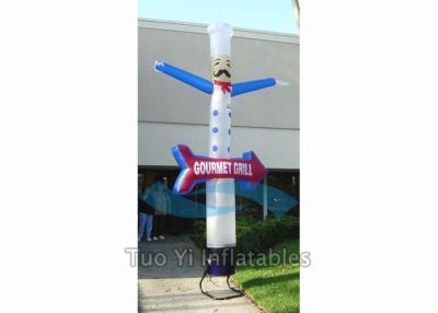 China Commercial Inflatable Sky Dancers Popular 4m - 10m Tall Arrow Dude Wind Man for sale