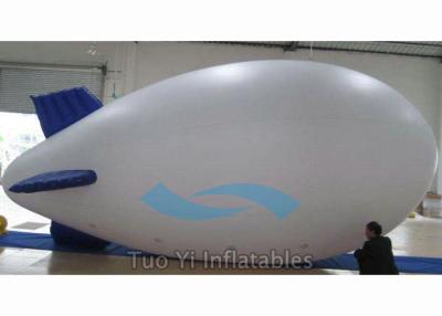 China Balón de aire completamente adaptable del zepelín del dirigible no rígido del helio con el PVC de seda de la impresión 0.18m m en venta