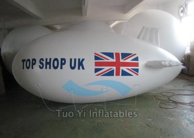 China Waterproof PVC Visibility Advertising Zeppelin / Helium Blimp Balloon Durable for sale