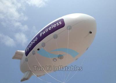 China balón de aire del globo del dirigible no rígido del helio de los 4m/del zepelín de la publicidad con la impresión del logotipo en venta