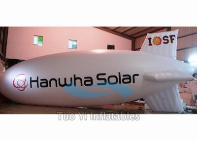 China Inflatable Zeppelin Air Balloon / Helium Advertising Blimp For Commercial Event for sale