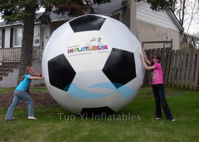 China Hand Painting 0.18mm PVC Sports Balloons / Helium Soccer Ball For Sport Competitions for sale