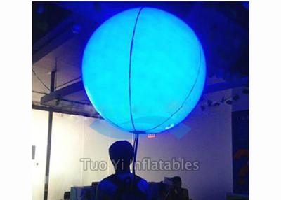 Cina Pallone all'aperto gonfiabile di pubblicità dello zaino con illuminazione variopinta del LED in vendita