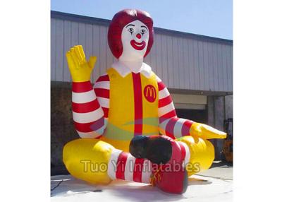 China Promotional Inflatable Cartoon Characters , Inflatable McDonald Character for sale