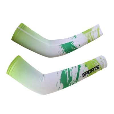 China Amazon Breathable Hot Selling Unisex Soft Printed Arm Sleeves Outdoor UV Breathable Elastic Arm Sleeve Tattoo Protection Western OEM for sale