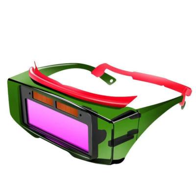 China Automatic Darkening Auto-Opto-Electric Welding Glasses Welding Mask for sale