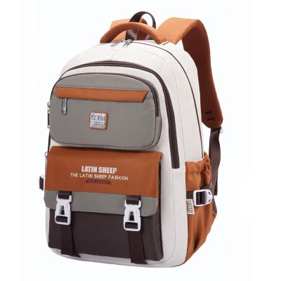 China Waterproof Factory delivery boy girl 16 years student backpack new fashion high school bag for teenagers for sale