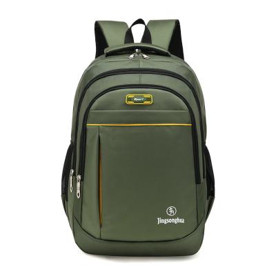 China With USB 17 inch school notebook bag canvas men backpack laptop bag for sale