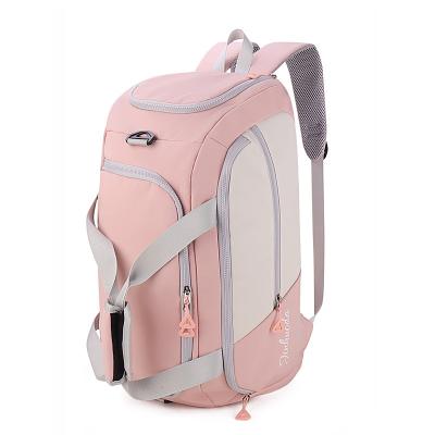 China Fashion 2023 travel backpack waterproof gym bag with shoe compartment sports bag for sale