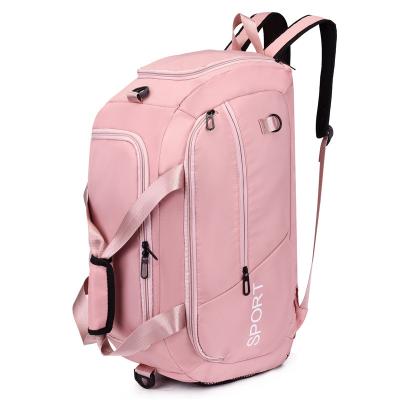 China Fashion Fitness backpack for women large capacity travel bag yoga exercise luggage tote bag for sale