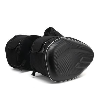 China Moto & Biker Helmet storage bags waterproof motorcycles seat side saddle bag for sale