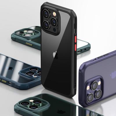 China Geili Shockproof Hd Transparent Case Phone Carcasas Case For Iphone 11 12 13 pro Max Carcasa De Celular for sale