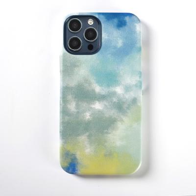 China Geili Brand Phone Case Customization Painting Color Shockproof PU Leather Carcasas For Iphone 11 12 13 14 pro max for sale