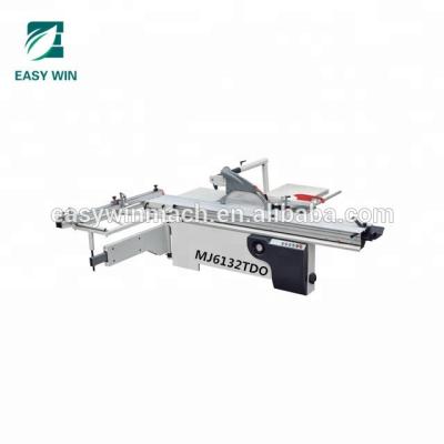 China High cost performance mj6132 horizontal sliding table saw wooden working cutting wooden sliding panel saw machine for sale