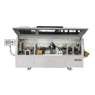 China Full Automatic Factory Wood Furniture Edge Banding Machine With Pre Milling MF50b for sale