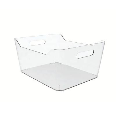 China Freshness Keeping One Set Clear The Other Organizer Storage Baskets , Makeup Storage Container for sale