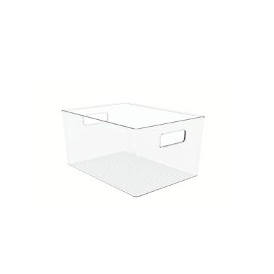 China Freshness Preservation Wholesale Accept Customized Logo Plastic Waterproof Clear Large Large Storage Box for sale