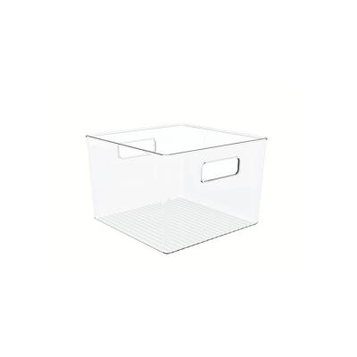 China Freshness Preservation Newcomers Accept Customized Pattern Household Clear Plastic Acrylic Storage Box for sale